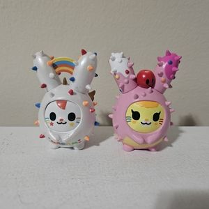 Tokidoki Cactus Bunnies Series 1 - Cactus Cuties - 3" Set of 2